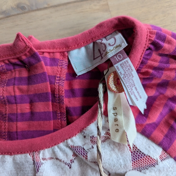 Matilda Jane Bexley Lap Dress NWT Youth Sz 10 - Picture 4 of 9